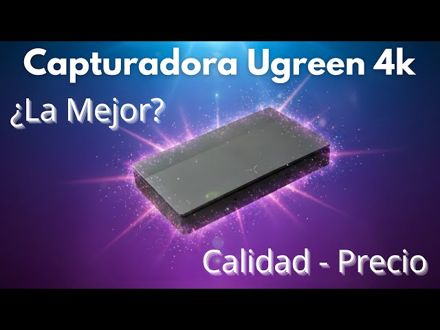 Vídeo relacionado con UGREEN Capturadora Vídeo HDMI USB C 1080P 60FPS Streaming 4K 60Hz en Bucle