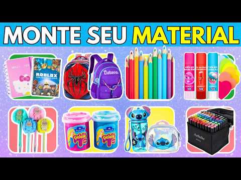 ✨🎨 ASSEMBLE YOUR PERFECT SCHOOL SUPPLIES! 🎒📔 | Choice Game #quiz