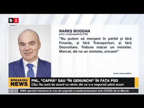 ȘTIRI B1 ORA 12.00 CU LUIZA CERGAN_Stiri B1_20 nov 2021