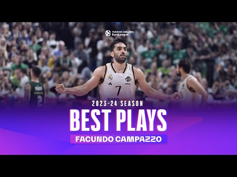 ARGENTINIAN MAGICIAN I Facundo Campazzo EuroLeague 2023-24 highlights