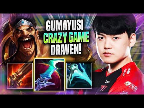 GUMAYUSI CRAZY GAME WITH DRAVEN! - T1 Gumayusi Plays Draven ADC vs Lucian! | Season 2022