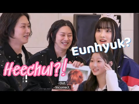 Game: Name the sunbaenim idol.😂🤣Poor Super Junior #Heechul and #Eunhyuk   #김희철 #金希澈 #USPEER