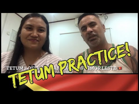 LANGUAGES: Timor-Leste 🇹🇱 2021: Tetum practice