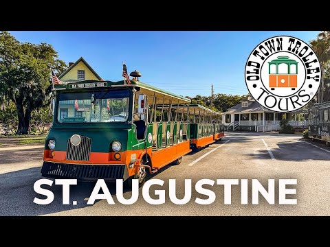 See the Best of St. Augustine, Florida: Hop Aboard The Old Town Trolley Tour!