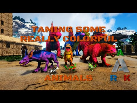Taming A Thylacoleo Jerboas And A Ravager Ark Survival Evolved Summer Bash Crystal Isles Ep 30