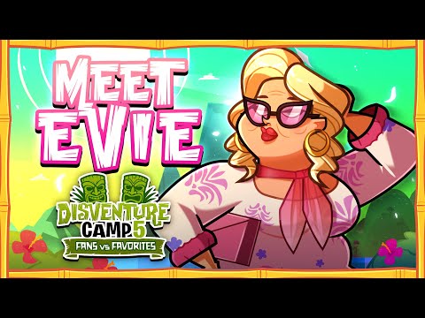 🌴 MEET EVIE 🌴 Disventure Camp 5: Fans vs Favorites.