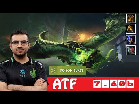 [DOTA 2] ATF VIPER [TEAM FALCONS vs NAVI] [ESL  ONE BIRMINGHAM CQ] [7.40b] [2]