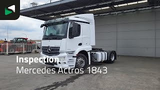 Mercedes-Benz Actros 1843 4X2 ClassicSpace Retarder truck tractor | Image 4 - Autoline