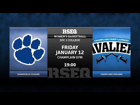 RSEQ D1 Basketball Féminin 🏀 Lennoxville @ Ch.-St-Lambert [2024-01-12]