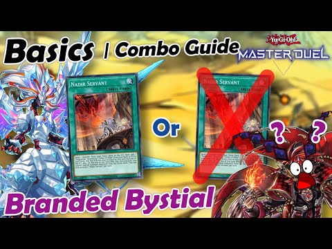Today You'll LEARN how to use NADIR SERVANT in BRANDED BYSTIAL | YuGiOh! Master Duel