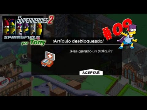 Los Simpson Springfield, Superhéroes 2 "Cap. 9 - El Botiquín con veinte tiritas" Tony