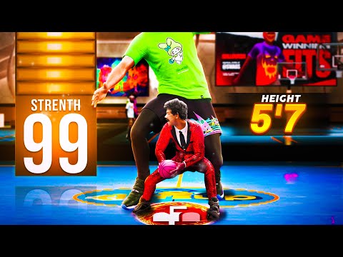 I Made a 5'7 Build but with HOF BACKDOWN PUNISHER (nba 2k23)