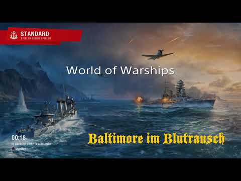 World of Warships Legends - #4 - USS Baltimore - im Blutrausch + Krake + 158k DMG + extra scharf