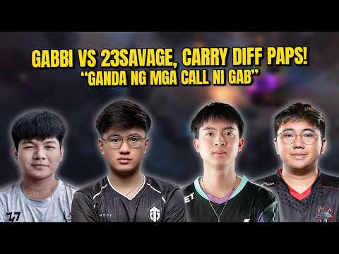 GABBI VS 23SAVAGE, CARRY DIFF? GANDA NG MGA CALL NI GAB!