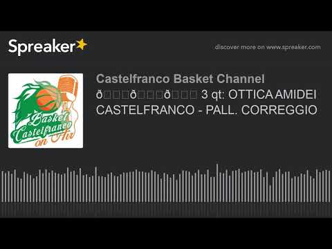 🏀🏀🏀 3 qt: OTTICA AMIDEI CASTELFRANCO - PALL. CORREGGIO