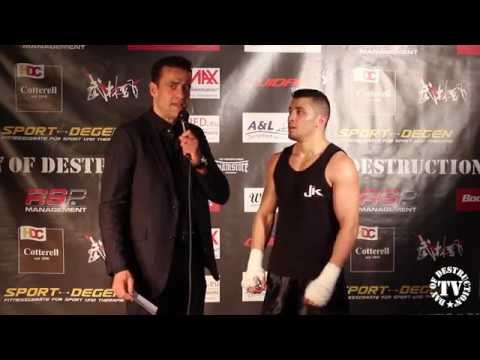 Karim Allouss Post-Fight Interview - DoD 10
