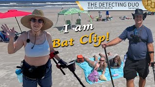 I Am Bat Clip Metal Detecting New Smyrna Beach Florida | The Detecting Duo