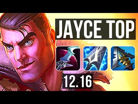 JAYCE vs NASUS (TOP) | 8 solo kills, 2.3M mastery, 800+ games | EUW Diamond | 12.16