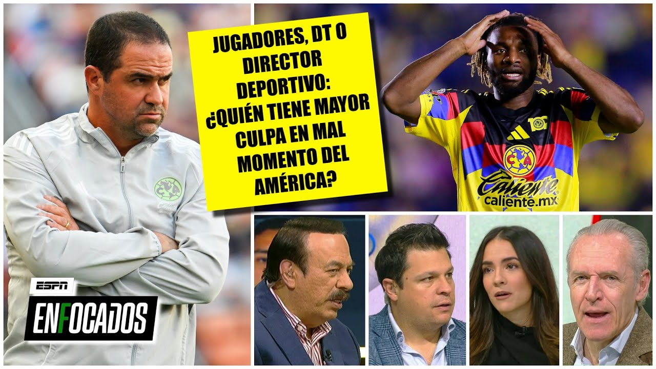 TERQUEDAD de JARDINE y las MALAS CONTRATACIONES, culpables del mal momento del AMÉRICA | Enfocados