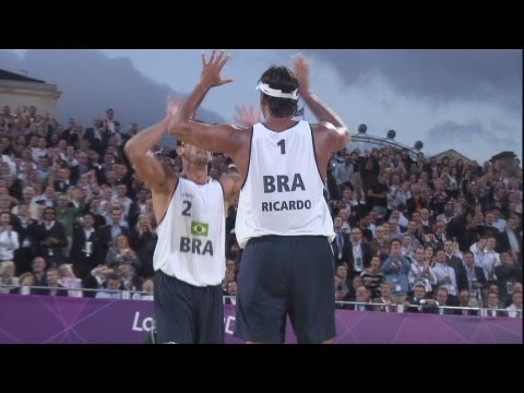 Men's Beach Volleyball Preliminary Round - BRA v CAN | London 2012 Olympics