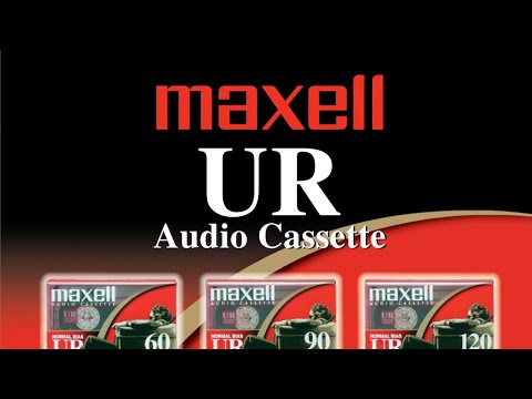 Maxell® UR 90 Audio Cassette, Type I, Normal (1999, Mexico)