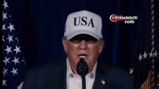  Donald Trump Sampaikan Pidato Tegas Soal Iran, Serukan Dukungan bagi Militer AS