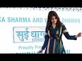 ANUSHKA SHARMA AND VARUN DHAWAN AT SUI DHAGA PROMOTIONS