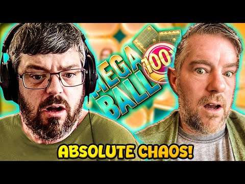 PLAYING MEGA BALL WITH THE BOOK GUY!!