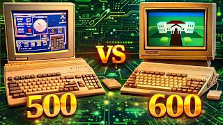 Amiga 500 VS Amiga 600!! Retro Comparison