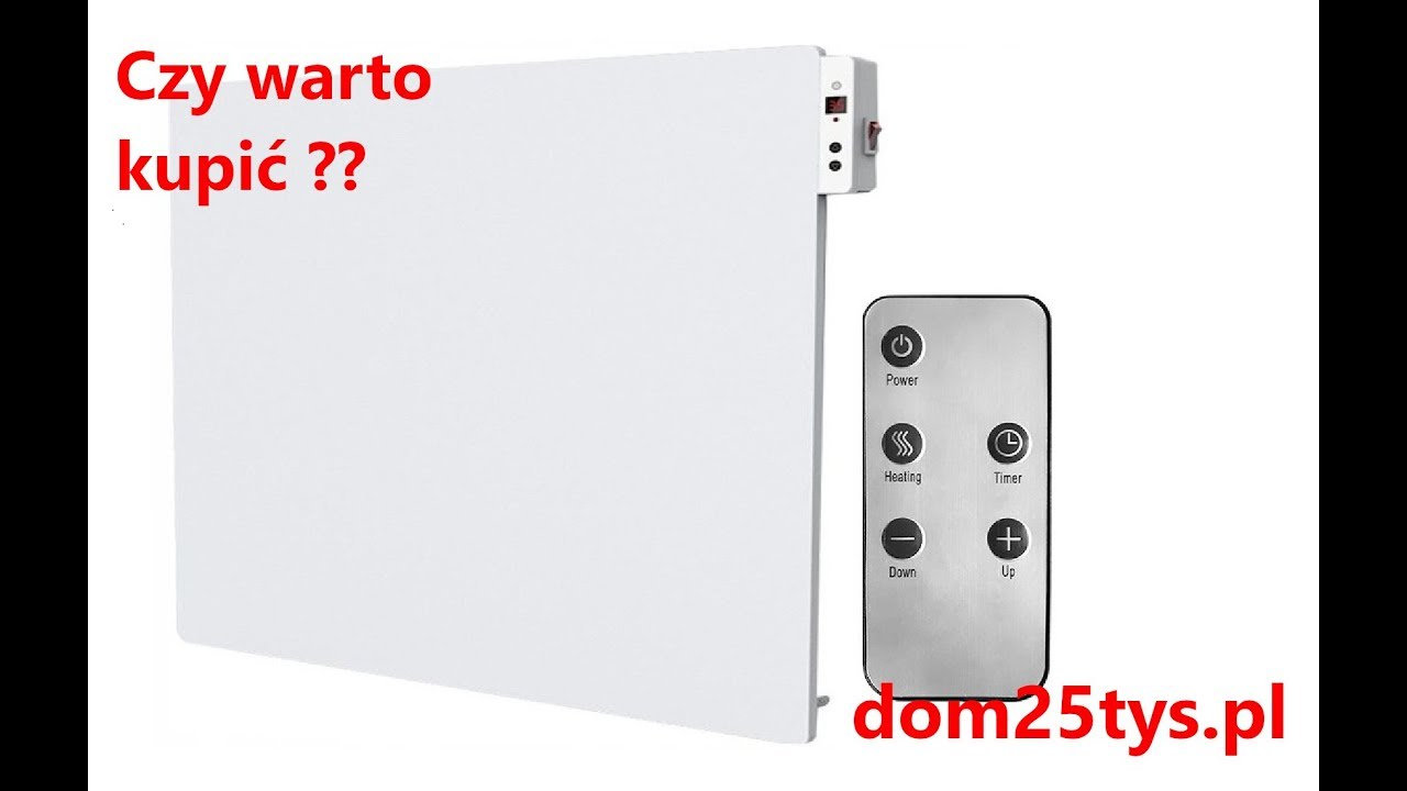 Czy warto kupić grzejnik na podczerwień  | Promiennik podczerwieni | Test grzejnika | #pawełwaga