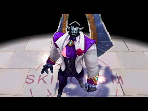 Debonair Galio Detailed Skin Spotlight - League of Legends