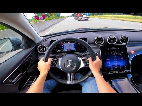2022 Mercedes Benz C Class C200 W206 - pov test drive