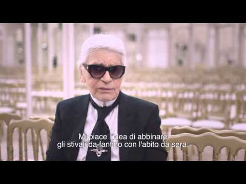 Chanel Fall Winter 2016/17 Front row  Karl Lagerfeld