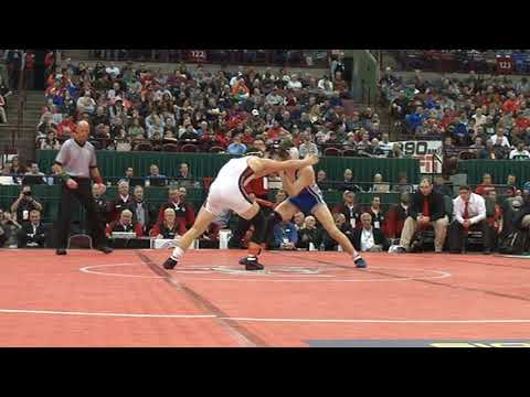 120 lbs D1 OH State Final 2017 Brenden Fenton, Elyria vs Gio DiSabato, Hilliard Davidson
