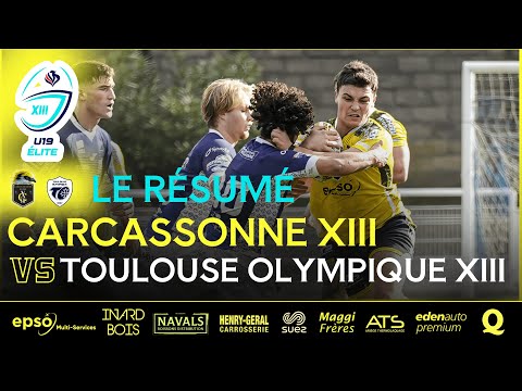 U19 Élite - J6 - Carcassonne XIII v Toulouse Olympique XIII