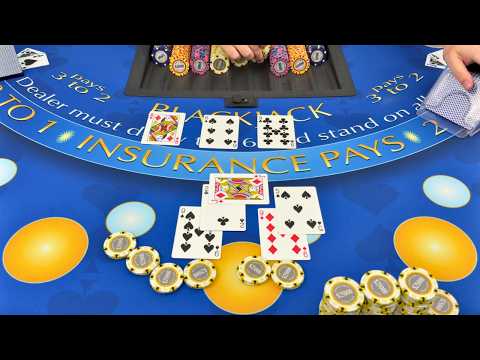 I WON OVER $1,000,000 PLAYING BLACKJACK WITH EPIC $300K SPLIT & DOUBLE BETS!