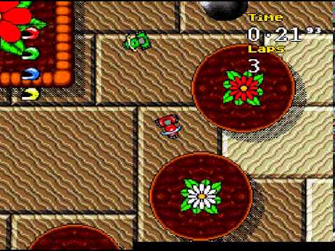 micro machines 2 - turbo tournament super nintendo rom