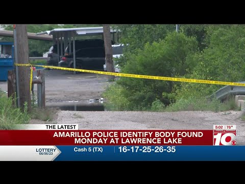 VIDEO: Amarillo police identify man found dead in Lawrence Lake