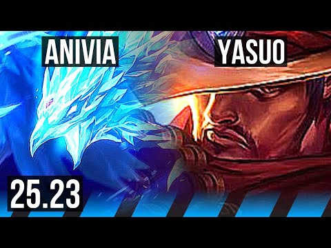 ANIVIA vs YASUO (MID) | 8/1/11, Legendary | EUW Master | 25.23