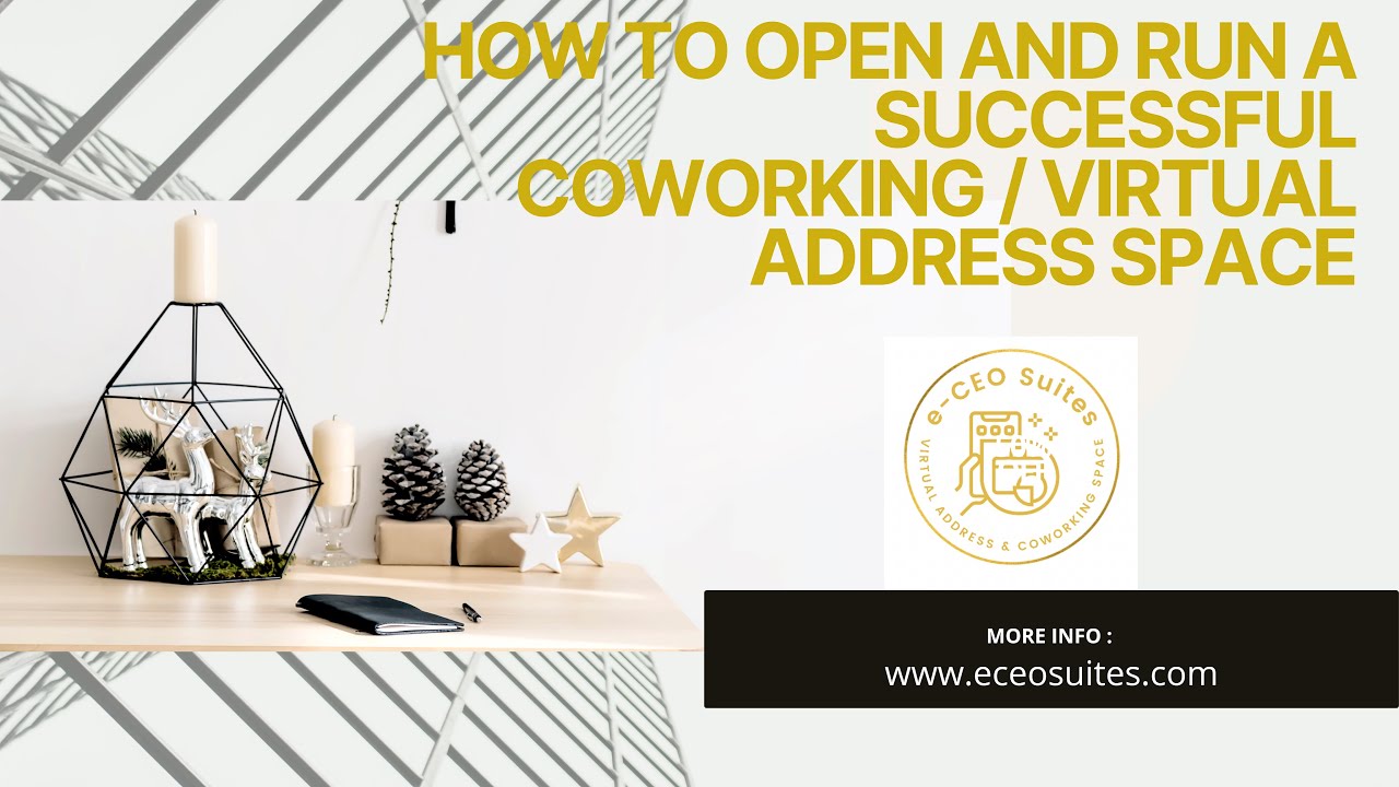 How to start a coworking and virtual address office space. Passive income
