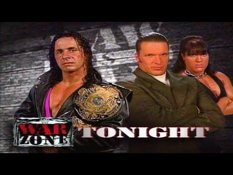 Hunter Hearst Helmsley w/ Chyna vs Bret Hart - RAW IS WAR 6/10/97 (1/2)