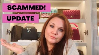 I WAS SCAMMED BUYING ON EBAY! Buying a fake bag update, did i get my money back!?