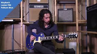Video thumbnail for Maybach Lester P90 Pelham Blue alphenaar.com #maybachguitars by Kees Been (Alphenaar.com)