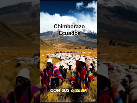 🏔️ ¿Sabías esto de nuestro Taita Chimborazo?
