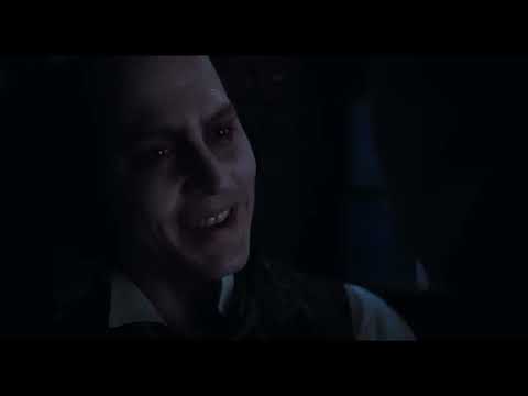 Sweeney Todd trailer frame — the chair tips and gears clack in time with the orchestra