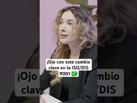 Watch out for this key change in ISO/DIS 9001✅!