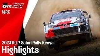 WRC 2023 Rd.7 サファリ・ラリー・ケニア ハイライト動画 | TOYOTA GAZOO Racing