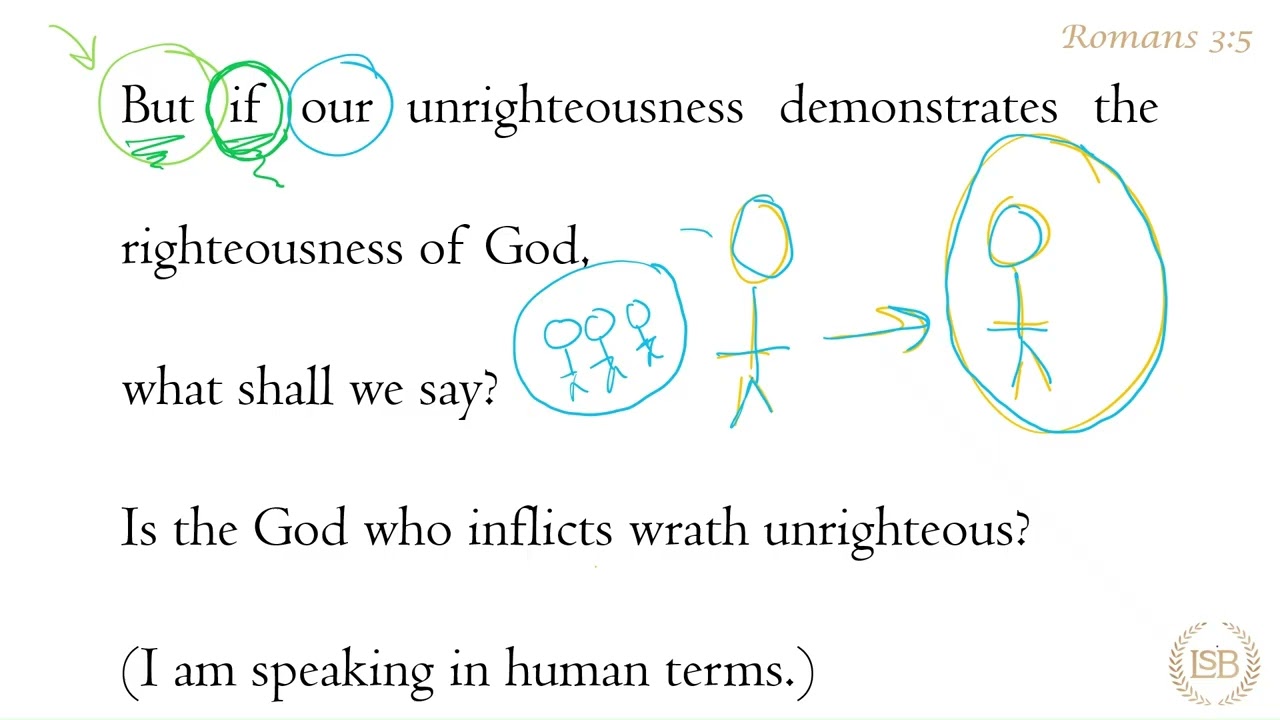 BTV: Romans 3:5a