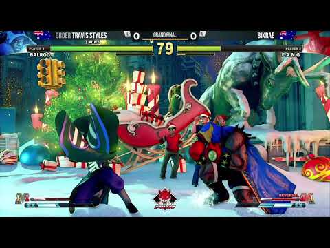 Street Fighter V: ORDER | Travis Styles vs bikrae - The Mild West II - Grand Final