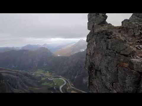 Trollveggen, Trollwall - Europe's tallest vertical rock wall